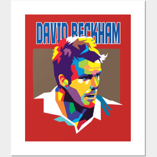 David Beckham Popart Posters and Art